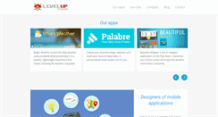 Desktop Screenshot of levelupstudio.com